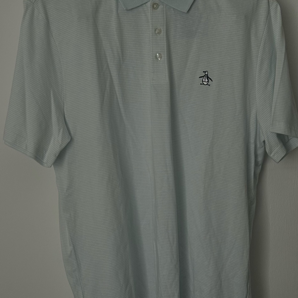 Original Penguin Light Blue Polo Shirt